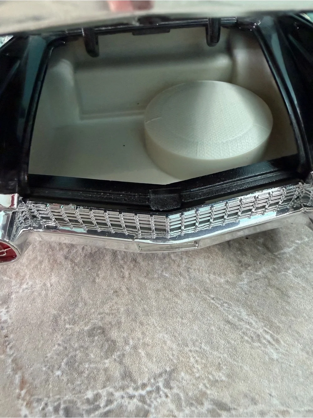 Black Cadillac Eldorado Convertible Diecast Car